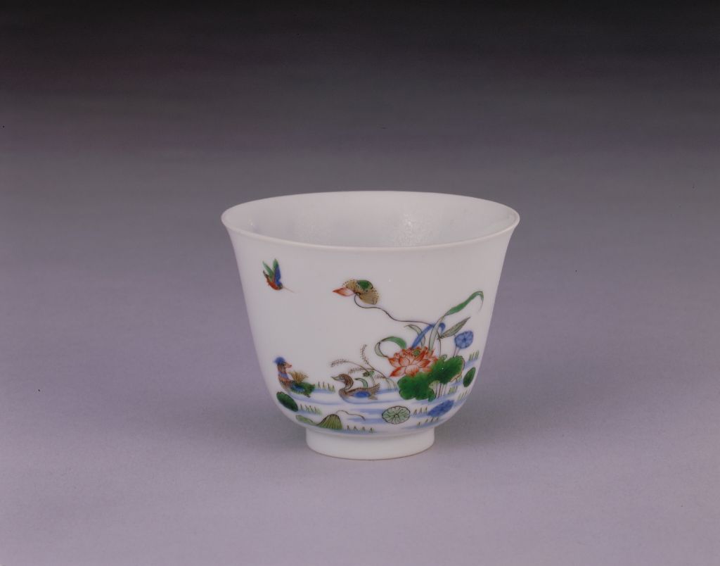 图片[6]-Five-color December flower cup-China Archive